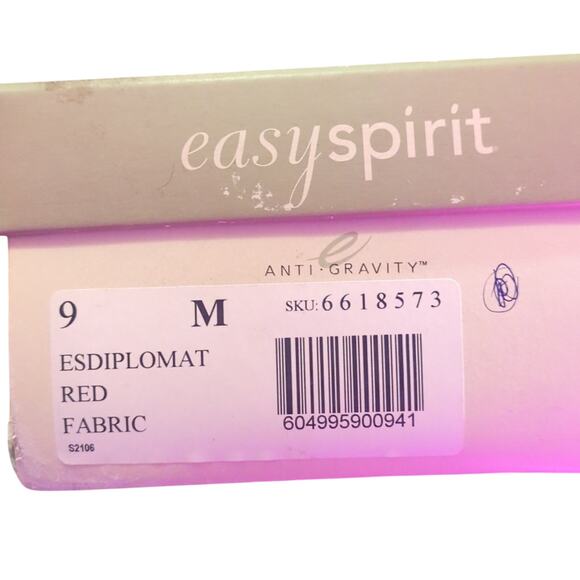 Easy Spirit Red Fabric Sandals – Size 9! - Picture 5 of 6